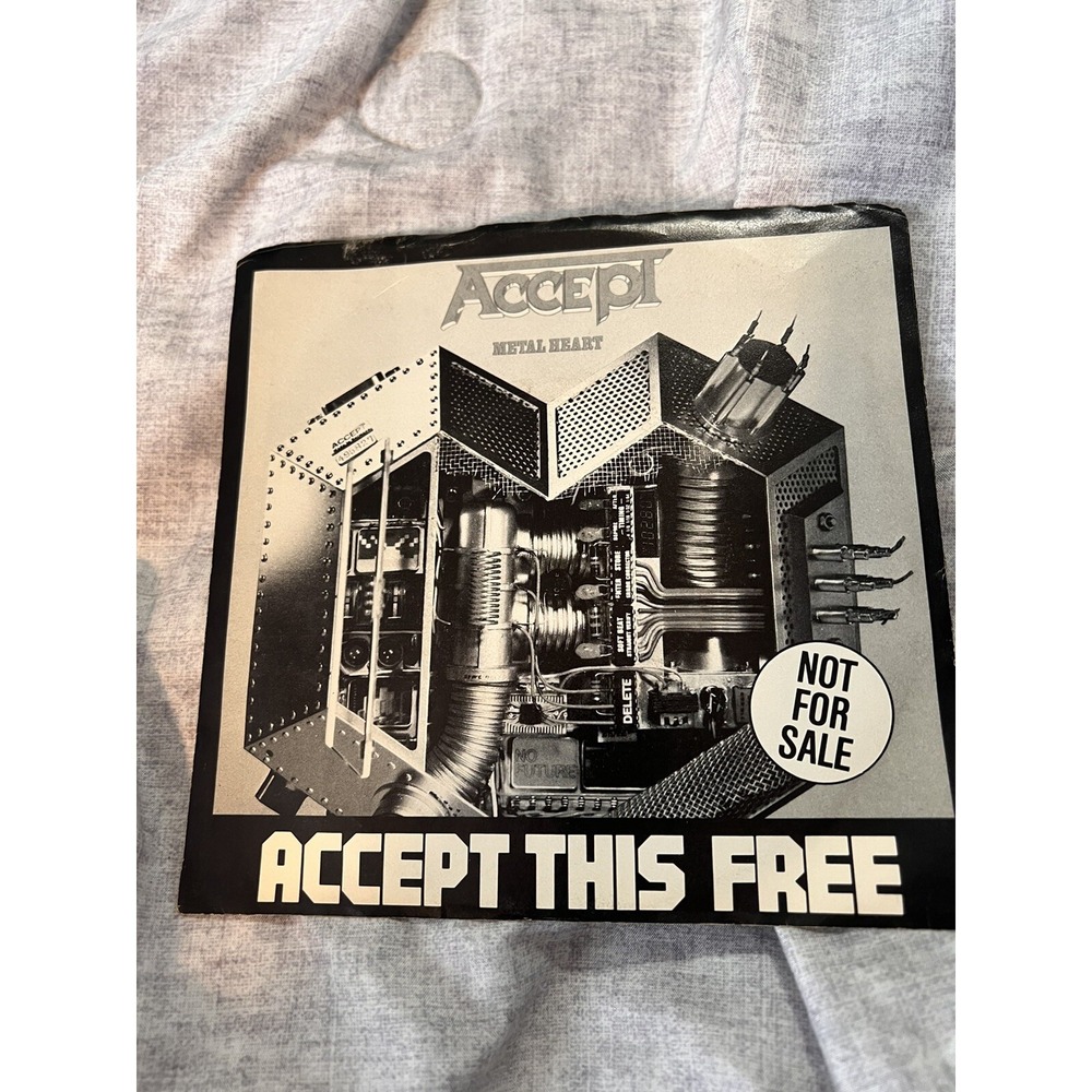 ACCEPT Midnight Mover / Screaming For A PORTRAIT 2049 PROMO PS 33 1/3 7" VINYL